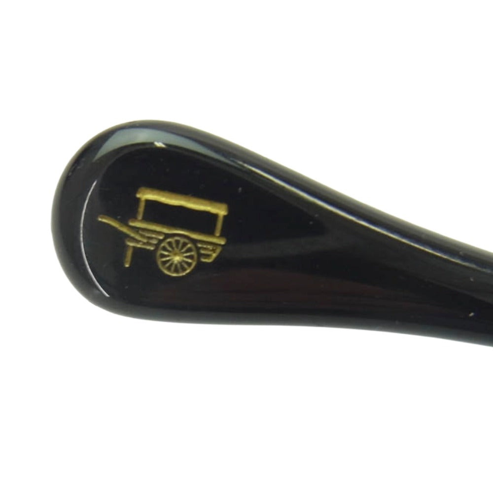 MOSCOT モスコット LEMTOSH レムトッシュ 眼鏡 アイウエア 黒系 ブラック系 52□24-150【中古】
