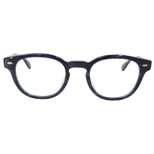 OLIVER PEOPLES オリバーピープルズ sheldrake-j シェルドレイクJ メガネ 眼鏡 アイウェア ブラック系 ダークネイビー系 47□22-140【中古】