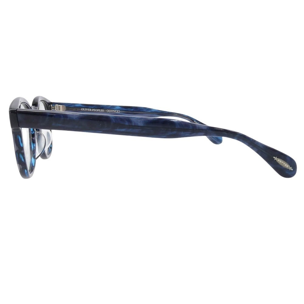 OLIVER PEOPLES オリバーピープルズ sheldrake-j シェルドレイクJ メガネ 眼鏡 アイウェア ブラック系 ダークネイビー系 47□22-140【中古】
