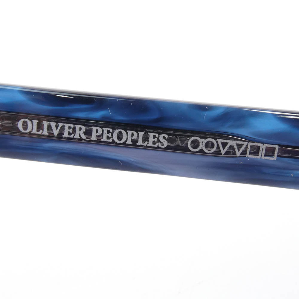 OLIVER PEOPLES オリバーピープルズ sheldrake-j シェルドレイクJ メガネ 眼鏡 アイウェア ブラック系 ダークネイビー系 47□22-140【中古】