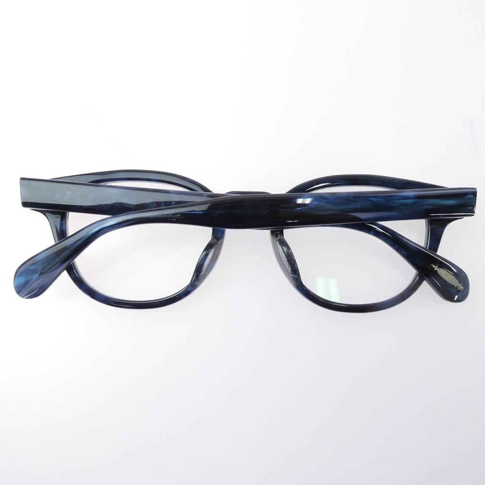 OLIVER PEOPLES オリバーピープルズ sheldrake-j シェルドレイクJ メガネ 眼鏡 アイウェア ブラック系 ダークネイビー系 47□22-140【中古】
