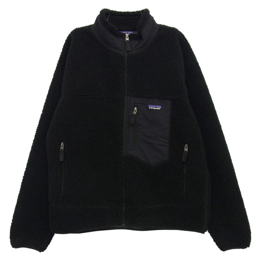 patagonia パタゴニア 19AW 23056 CLASSIC RETRO-X JACKET クラシック レトロX フリース ジャケット オールブラック ブラック系 L【中古】