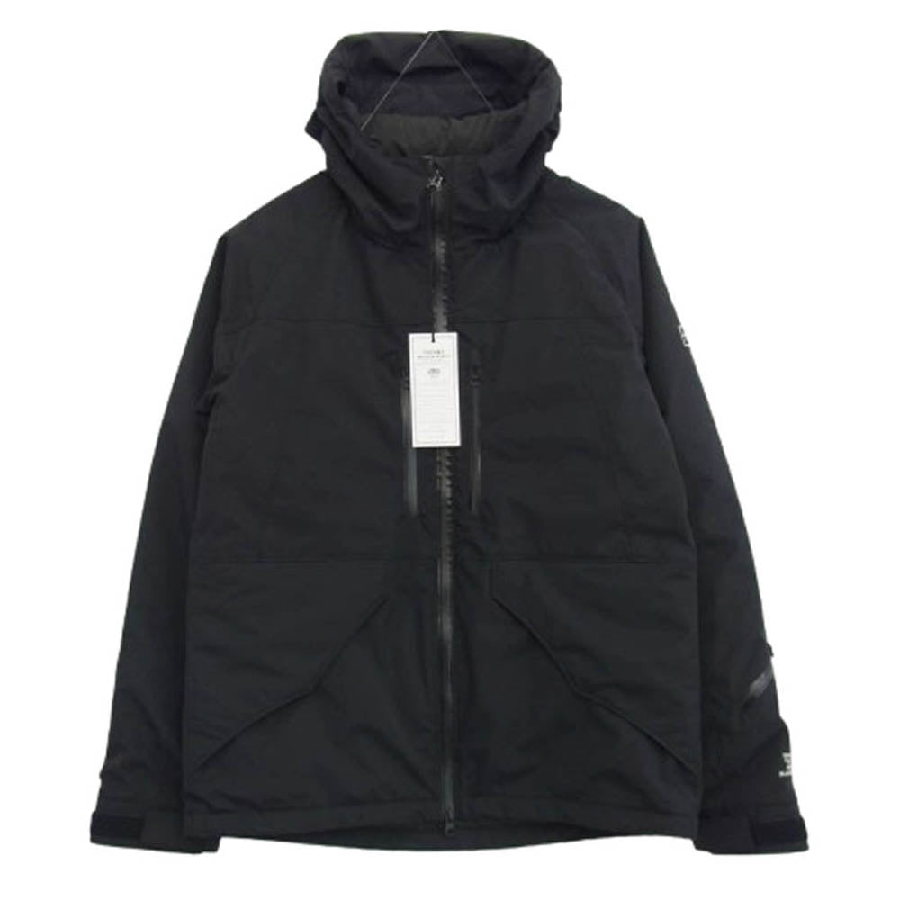 CRIMIE クライミー CR1-02L5-JK10 3LAYER MOUNTAIN PARKA HIGH TECH THINSULATE DOWN JACKET マウンテン パーカ 止水ジップ ジャケット ブラック系 M【美品】【中古】