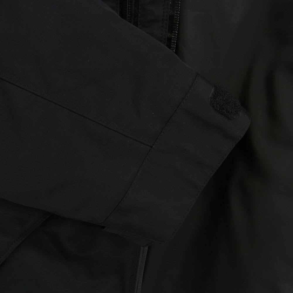 CRIMIE クライミー CR1-02L5-JK10 3LAYER MOUNTAIN PARKA HIGH TECH THINSULATE DOWN JACKET マウンテン パーカ 止水ジップ ジャケット ブラック系 M【美品】【中古】