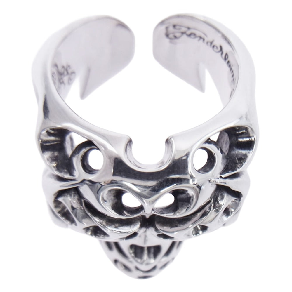 TENDERLOIN テンダーロイン 【新品仕上加工済】T-SKULL BORNEO RING ボルネオ スカル リング シルバー系 19号【美品】【中古】