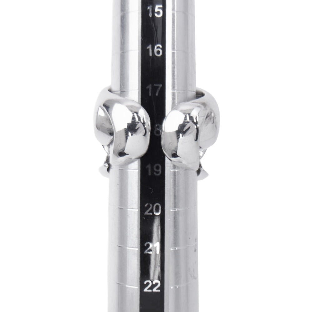 TENDERLOIN テンダーロイン 【新品仕上加工済】T-SKULL BORNEO RING ボルネオ スカル リング シルバー系 19号【美品】【中古】