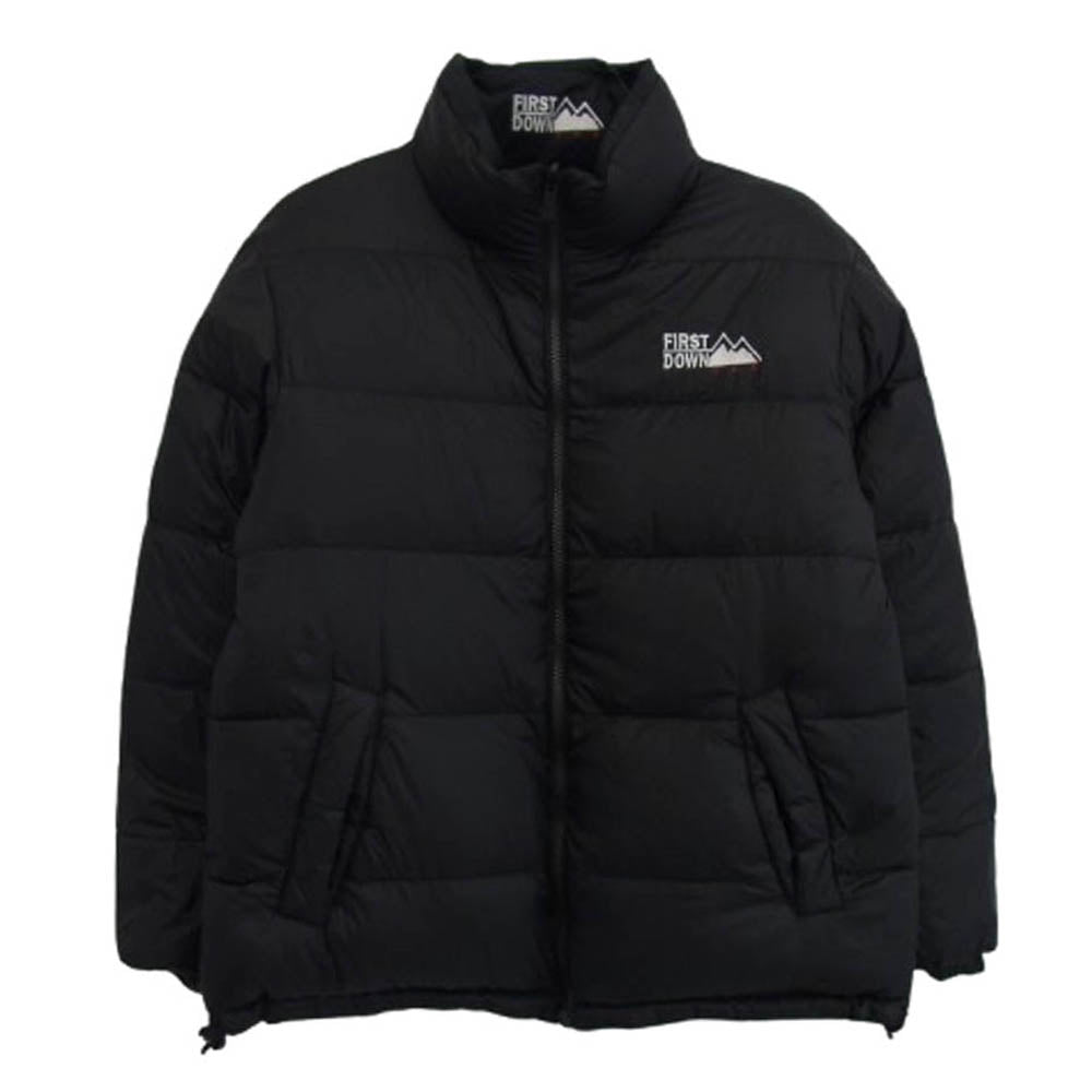 ファーストダウン 642500C リバーシブル ダウン ジャケット カーキ系 M【中古】