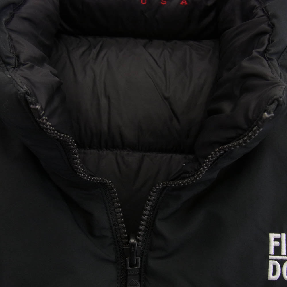 ファーストダウン 642500C リバーシブル ダウン ジャケット カーキ系 M【中古】