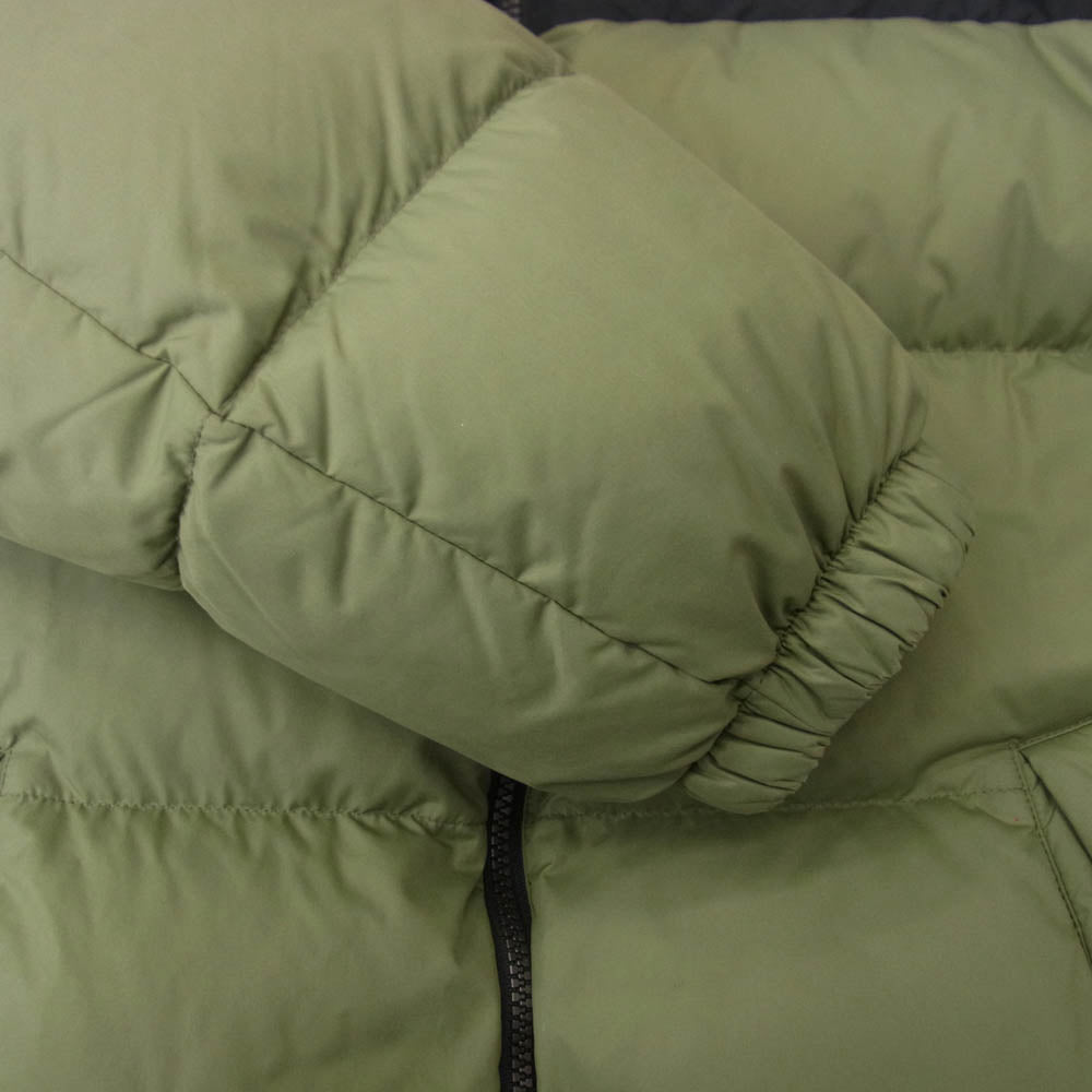 ファーストダウン 642500C リバーシブル ダウン ジャケット カーキ系 M【中古】