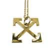 OFF-WHITE オフホワイト OMOB020E192530029300 イーストランドタグ SMALL ARROWS NECKLACE スモール アロー ネックレス ゴールド系【中古】