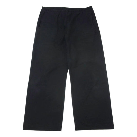 AURALEE オーラリー A9SP02SU STAND UP WIDE PANTS スタンドアップ ワイド イージー パンツ ブラック系 4【中古】
