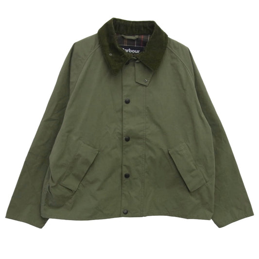 Barbour バブアー 251MCA0931 TRANSPORT トランスポート ショート ブルゾン ジャケット カーキ系 38【中古】
