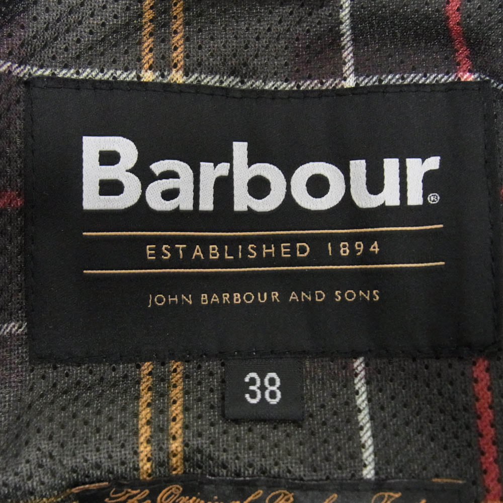 Barbour バブアー 251MCA0931 TRANSPORT トランスポート ショート ブルゾン ジャケット カーキ系 38【中古】