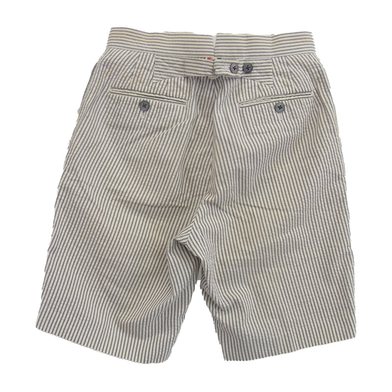 最高級 トムブラウン Thom Browne ショートパンツ ハーフ　ストライプ 最高級 トムブラウン Thom Browne ショートパンツ ハーフ ストライプ
