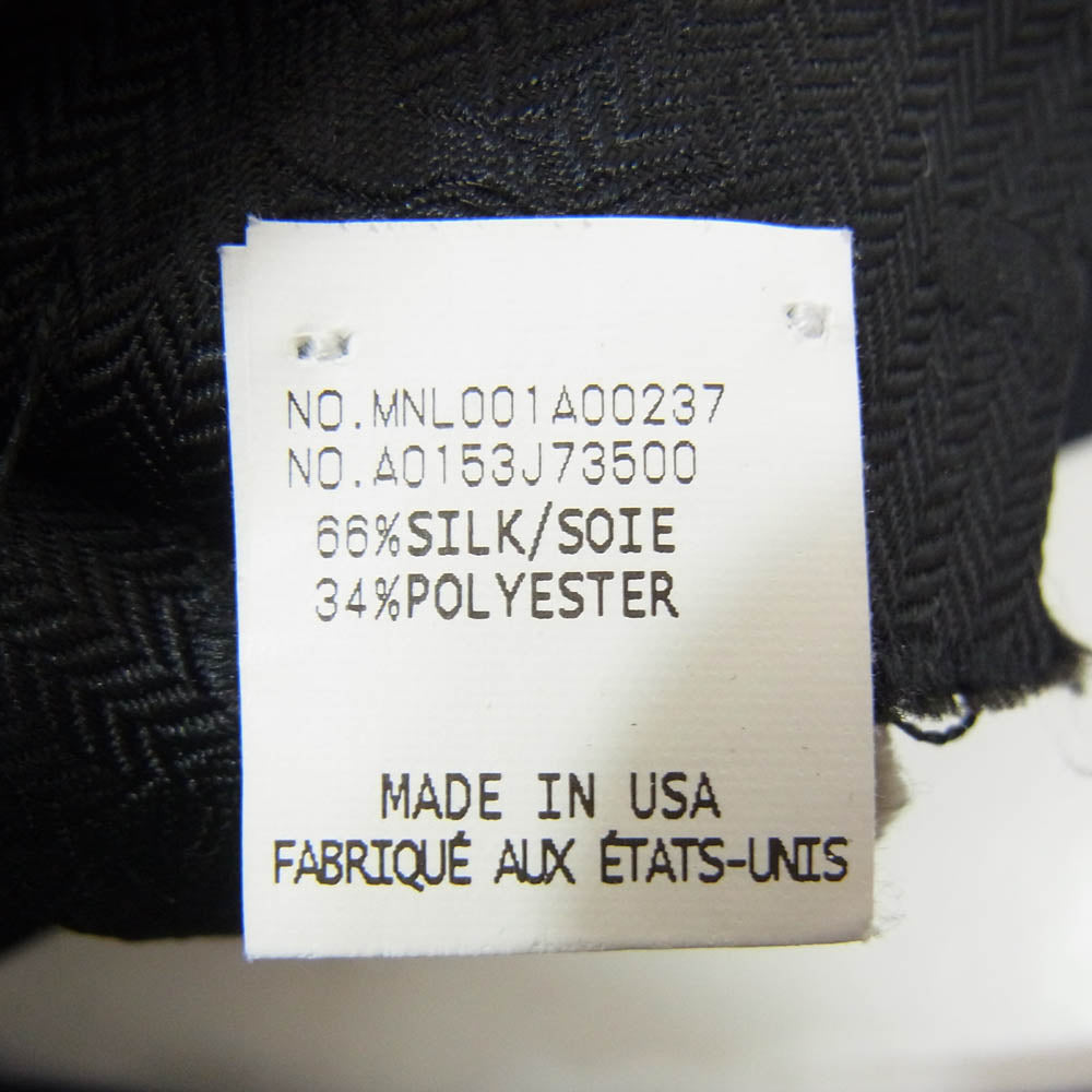 THOM BROWNE トムブラウン シルク混 タートル カメ ナロー ネクタイ ブラック系【中古】