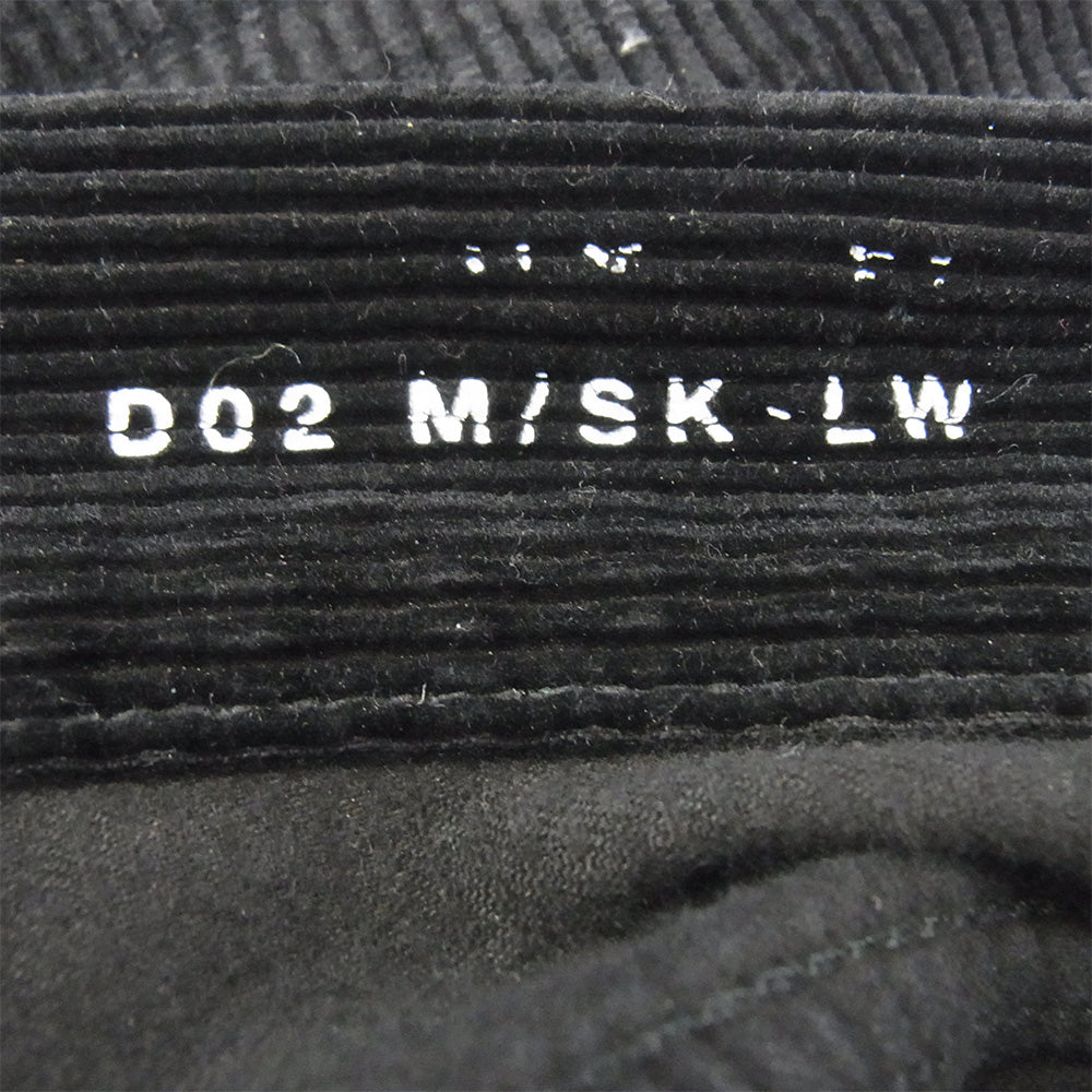 SAINT LAURENT サンローラン 18AW 527389 Y825M コーデュロイ スキニー パンツ ブラック系 27【中古】