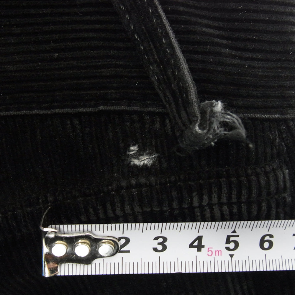 SAINT LAURENT サンローラン 18AW 527389 Y825M コーデュロイ スキニー パンツ ブラック系 27【中古】