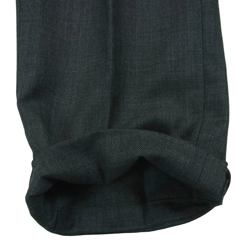 THOM BROWNE トムブラウン ダブル ウール トラウザーズ スラックス パンツ グレー系 00【中古】