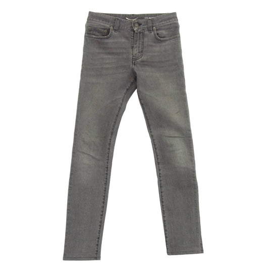 SAINT LAURENT サンローラン 13AW 344103 YM25R エディ期 ウォッシュ加工 スキニー デニム パンツ グレー系 27【中古】