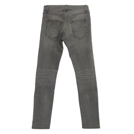 SAINT LAURENT サンローラン 13AW 344103 YM25R エディ期 ウォッシュ加工 スキニー デニム パンツ グレー系 27【中古】
