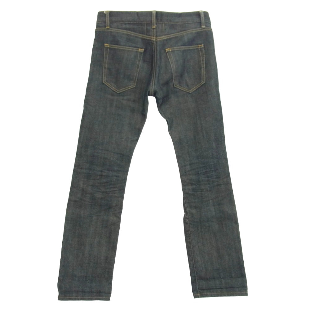 SAINT LAURENT サンローラン 13SS 315397 YU065 エディ期 ボタンフライ スキニー デニム パンツ インディゴブルー系 28【中古】