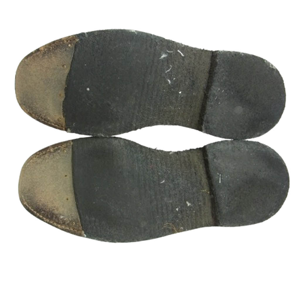 ALDEN オールデン 97670 BEAMS別注 ビームス別注 ロングウイングチップ スエード切替 レザー シューズ ブラック系 6【中古】