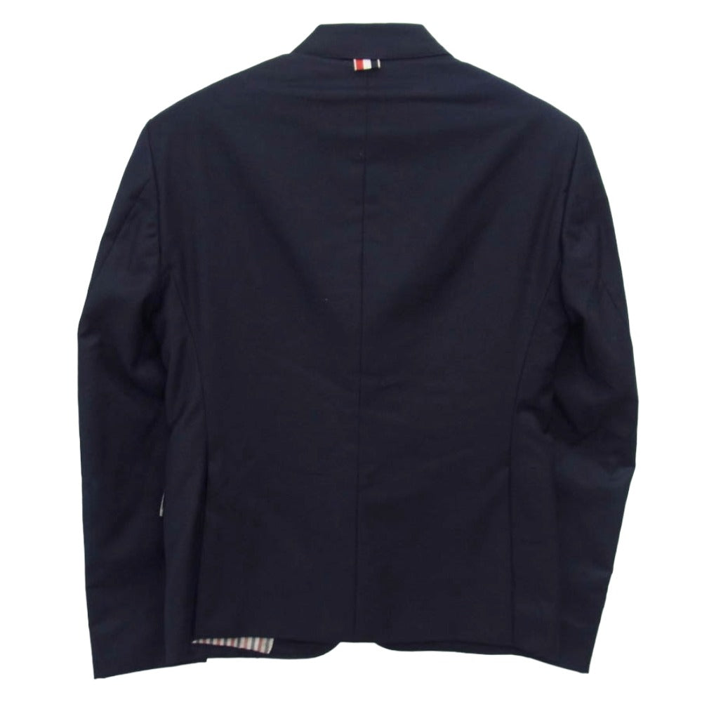 THOM BROWNE トムブラウン 金ボタン 3B シングル テーラード ジャケット ブレザー ネイビー系【中古】