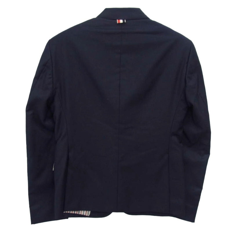 極美品 KOE+THOM BROWNE スカイ、ホワイト ウテーラードジャケット 極美品 KOE+THOM BROWNE スカイ、ホワイト ウテーラードジャケット