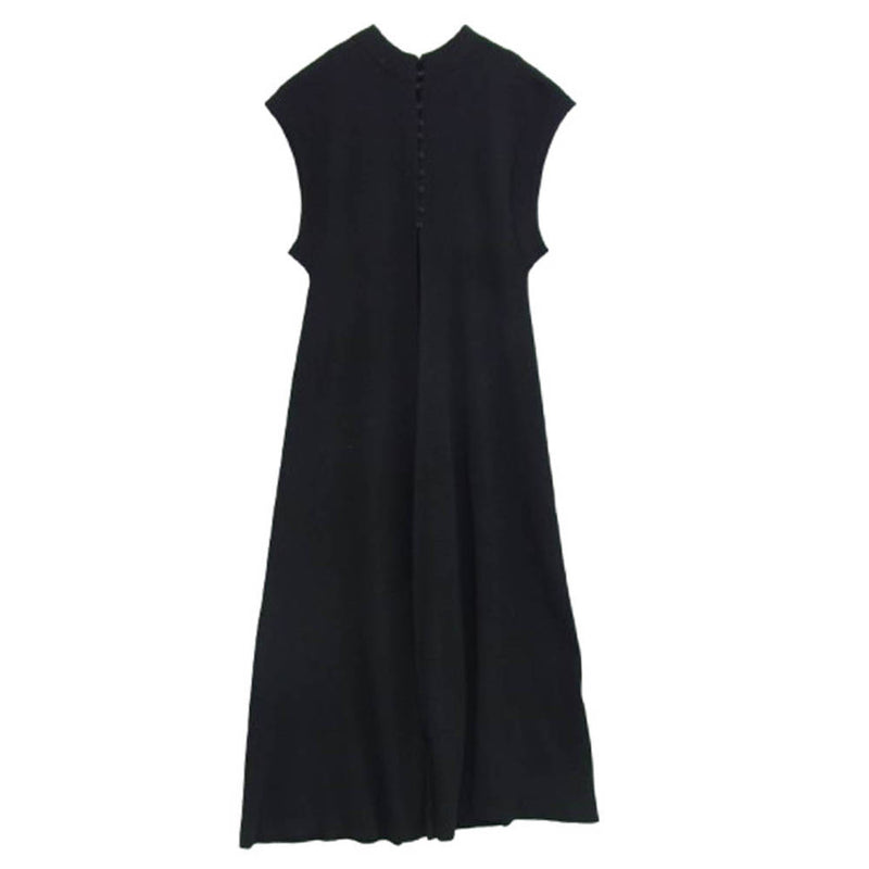CLANE ノースリーブ黒ワンピース CLANE クラネ ノースリーブ ニット ワンピース ブラック系 2