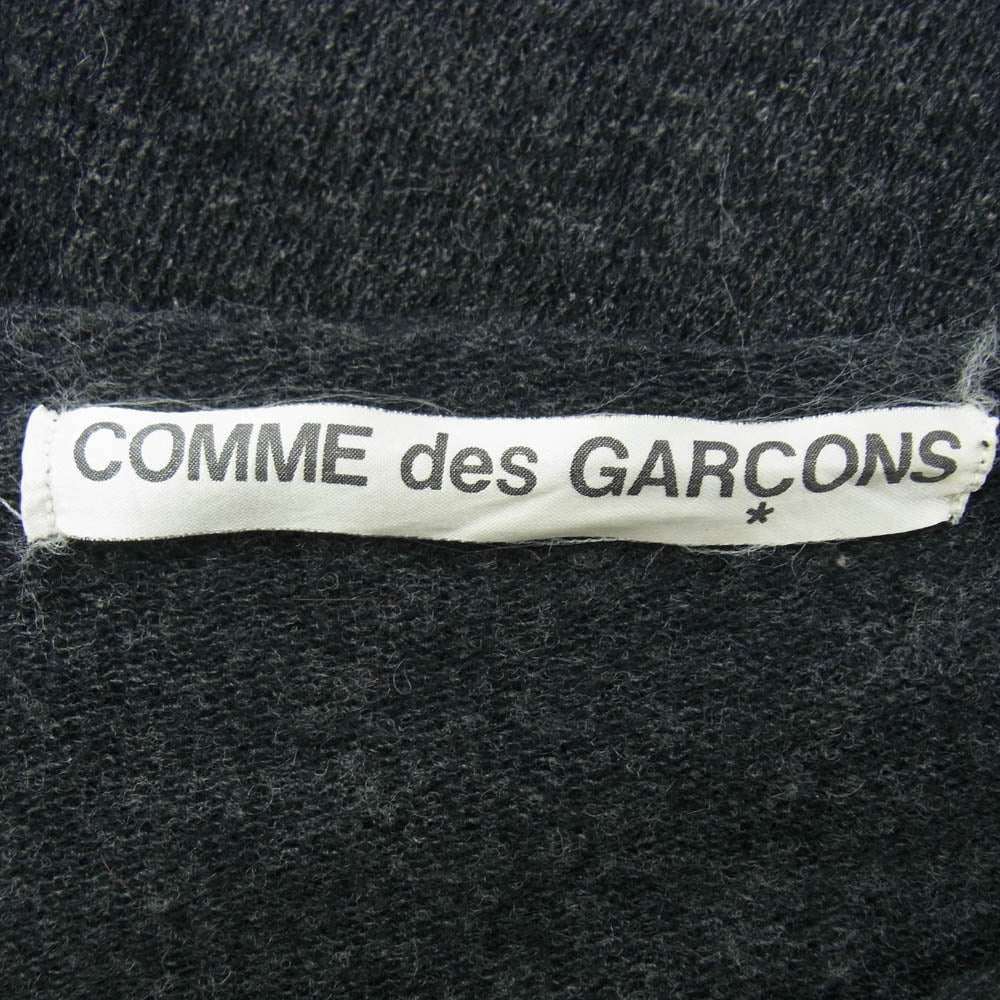 COMME des GARCONS コムデギャルソン AD1994 GN-040060 90s ヴィンテージコムデギャルソン 本ライン ボーダー カーディガン グレー系 サイズ不明【中古】