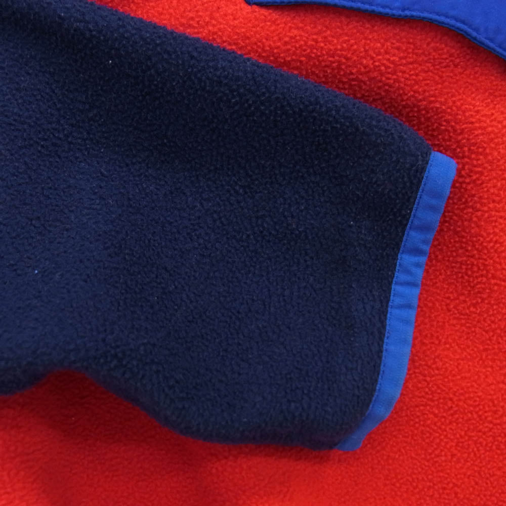 patagonia パタゴニア 25461 SYNCHILLA SNAP シンチラ スナップ フリース プルオーバー ネイビー系 レッド系 S【中古】