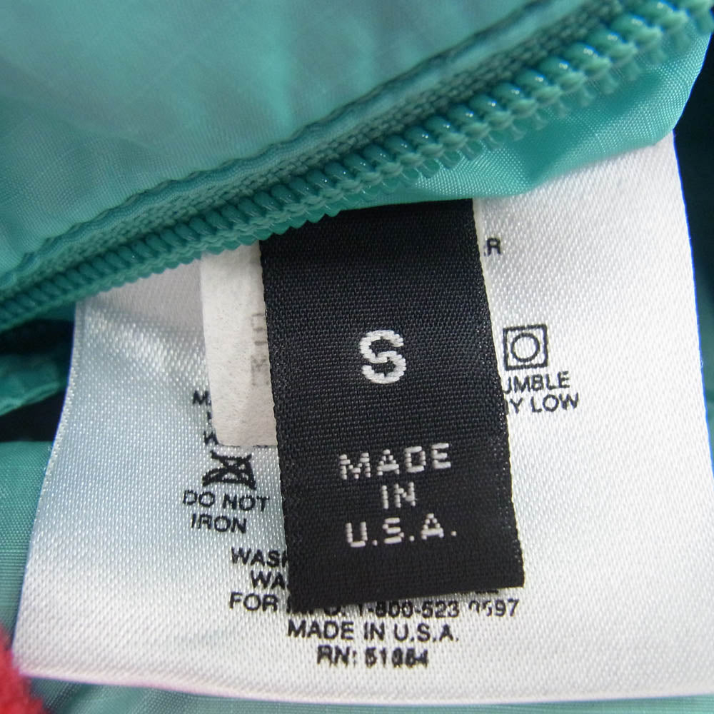 patagonia パタゴニア 29851 90s USA製 Synchilla Glissade シンチラ グリセード プルオーバー リバーシブル フリース ジャケット ピンク系 S【中古】