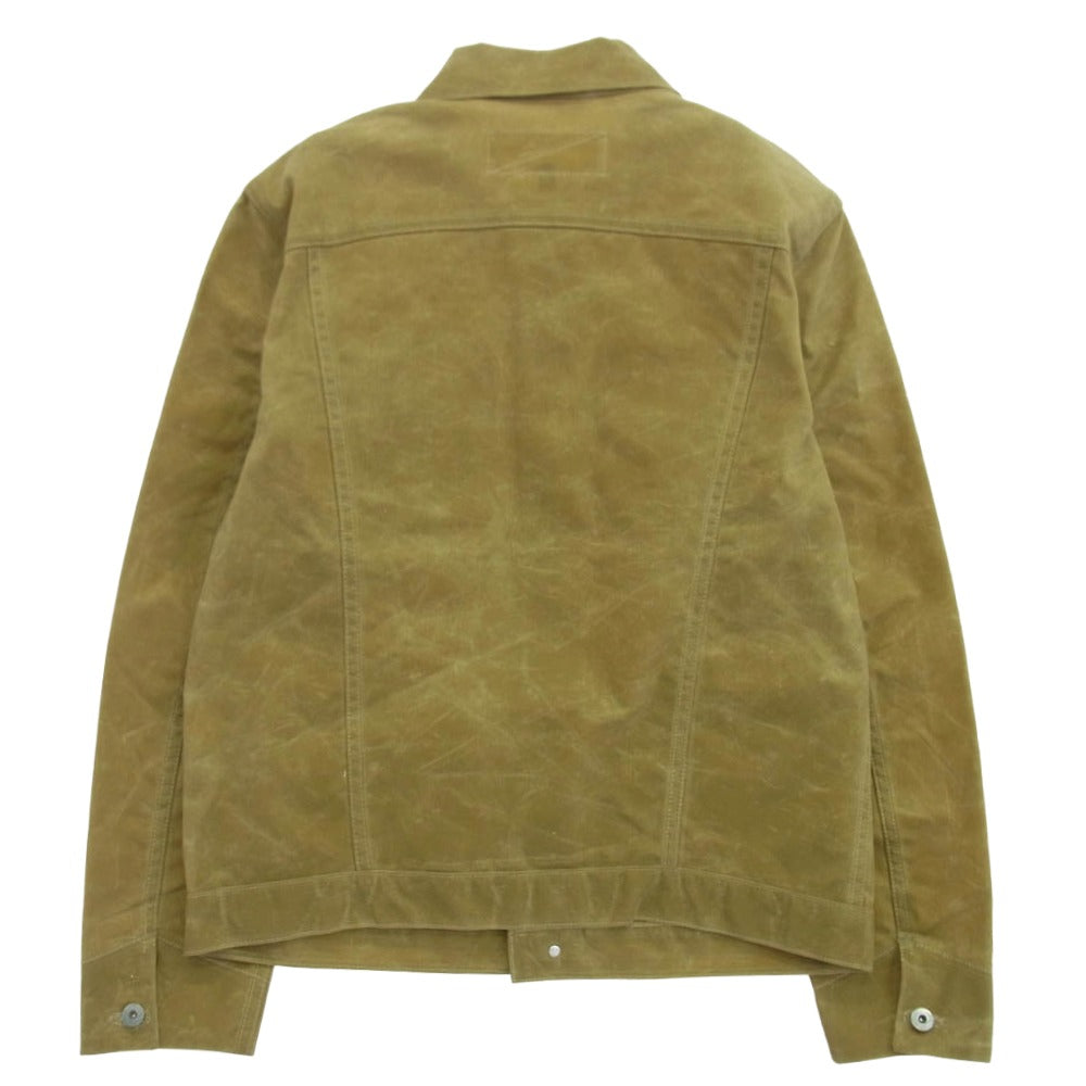 ローグテリトリー Supply Jacket Tan Ridgeline オイルド ワーク ジャケット ベージュ系 L【中古】