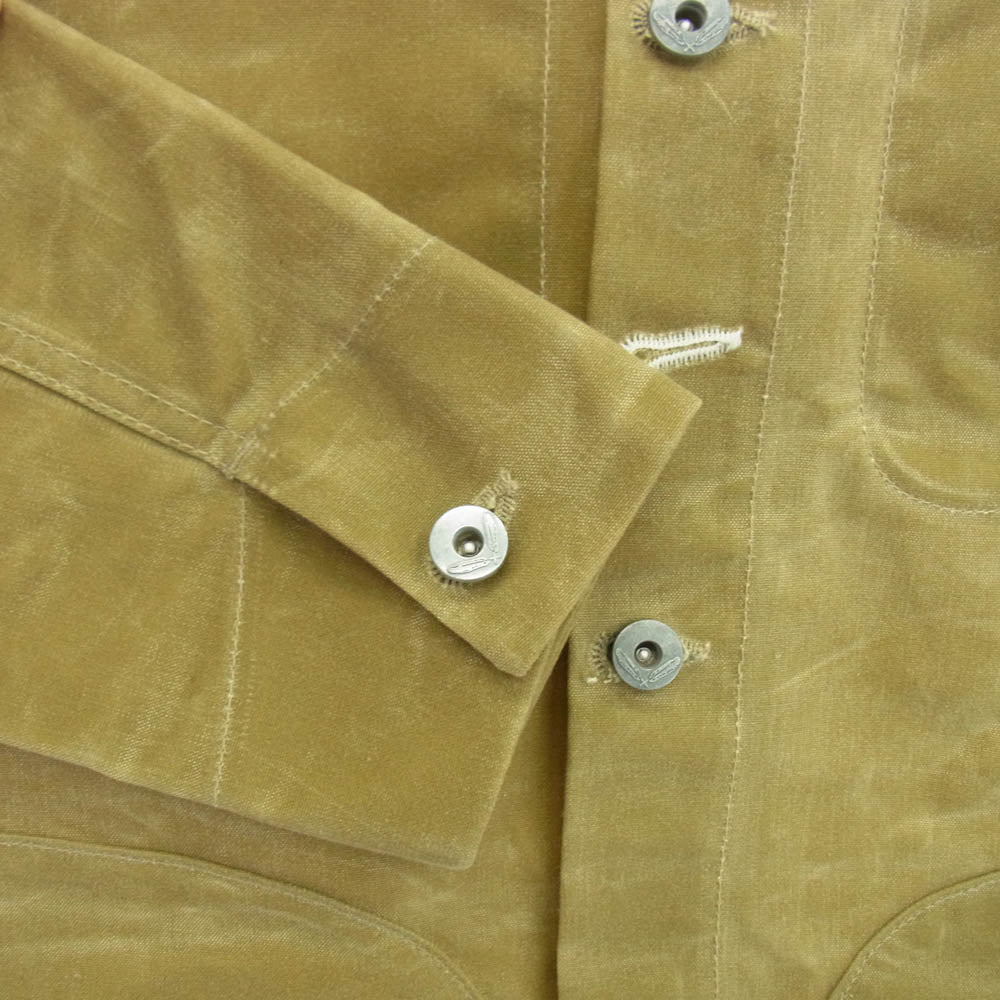 ローグテリトリー Supply Jacket Tan Ridgeline オイルド ワーク ジャケット ベージュ系 L【中古】