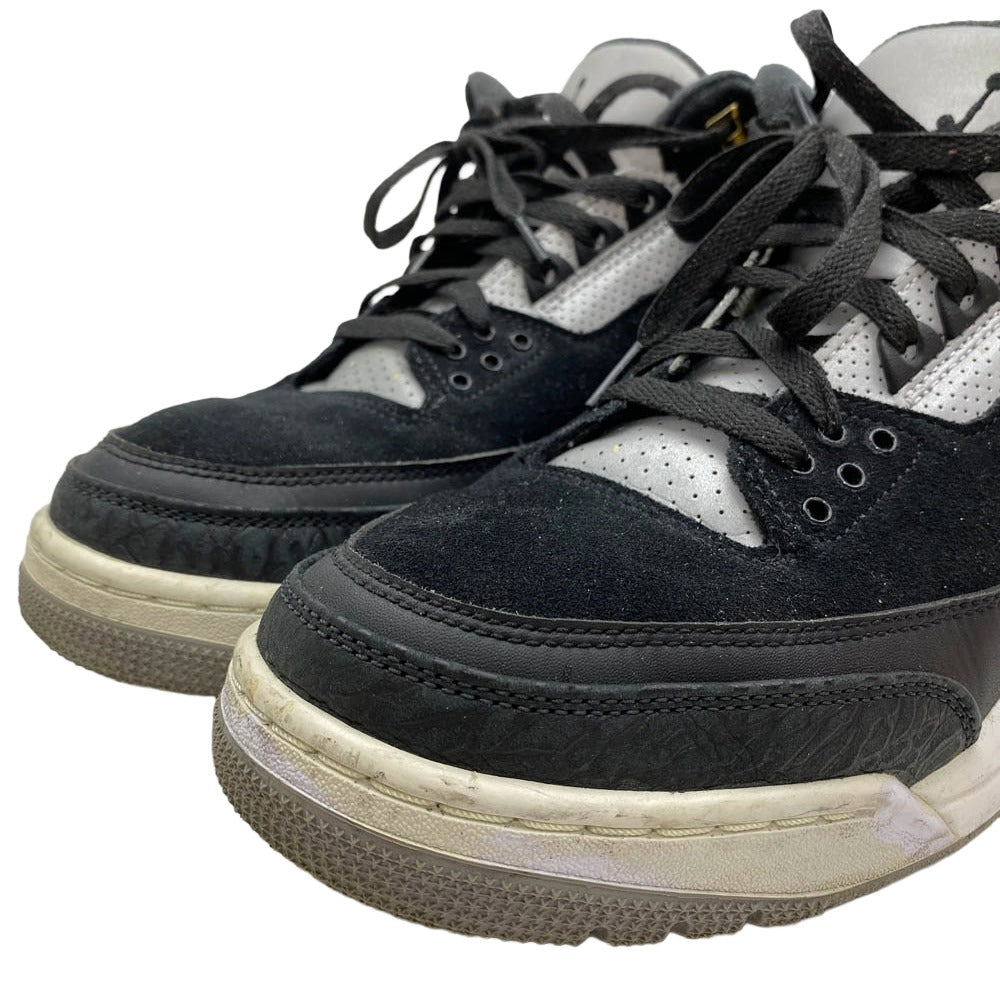 NIKE ナイキ CK4348-007 Air Jordan 3 Retro Tinker Black Cement Grey エアジョーダン レトロ ティンカー ブラック セメントグレー ミッドカット スニーカー ブラック系 27.5cm【中古】
