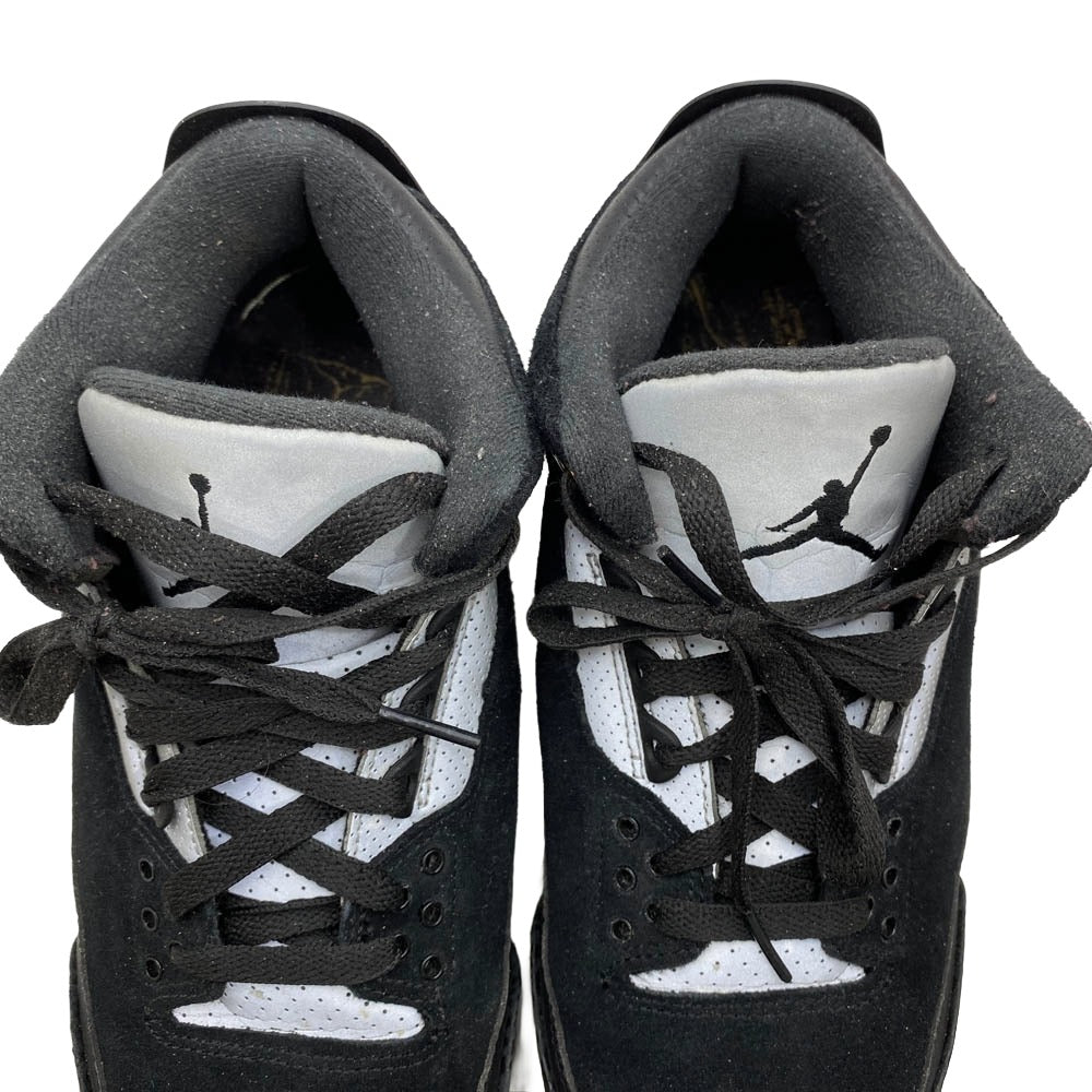 NIKE ナイキ CK4348-007 Air Jordan 3 Retro Tinker Black Cement Grey エアジョーダン レトロ ティンカー ブラック セメントグレー ミッドカット スニーカー ブラック系 27.5cm【中古】