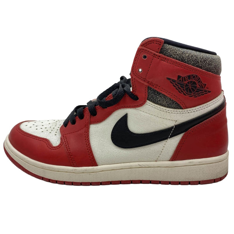 NIKE ナイキ DZ5485-612 Air Jordan 1 High OG Lost & Found Chicago AJ1 エアジョーダン ハイ ロスト&ファウンド シカゴ ハイカット スニーカー ブラック系 レッド系 27.5cm【中古】