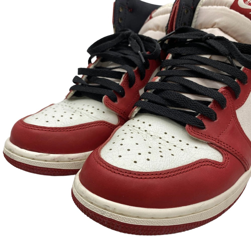 NIKE ナイキ DZ5485-612 Air Jordan 1 High OG Lost & Found Chicago AJ1 エアジョーダン ハイ ロスト&ファウンド シカゴ ハイカット スニーカー ブラック系 レッド系 27.5cm【中古】