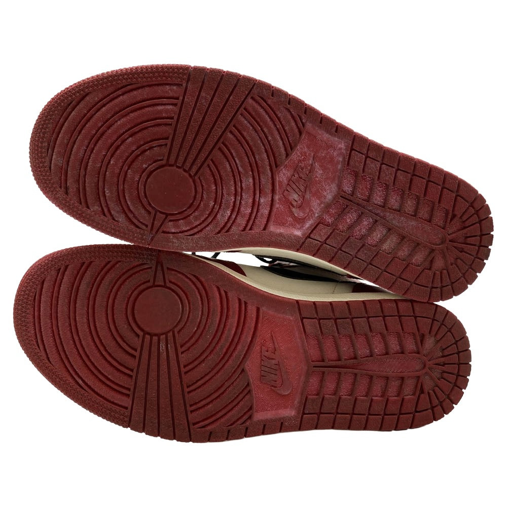 NIKE ナイキ DZ5485-612 Air Jordan 1 High OG Lost & Found Chicago AJ1 エアジョーダン ハイ ロスト&ファウンド シカゴ ハイカット スニーカー ブラック系 レッド系 27.5cm【中古】