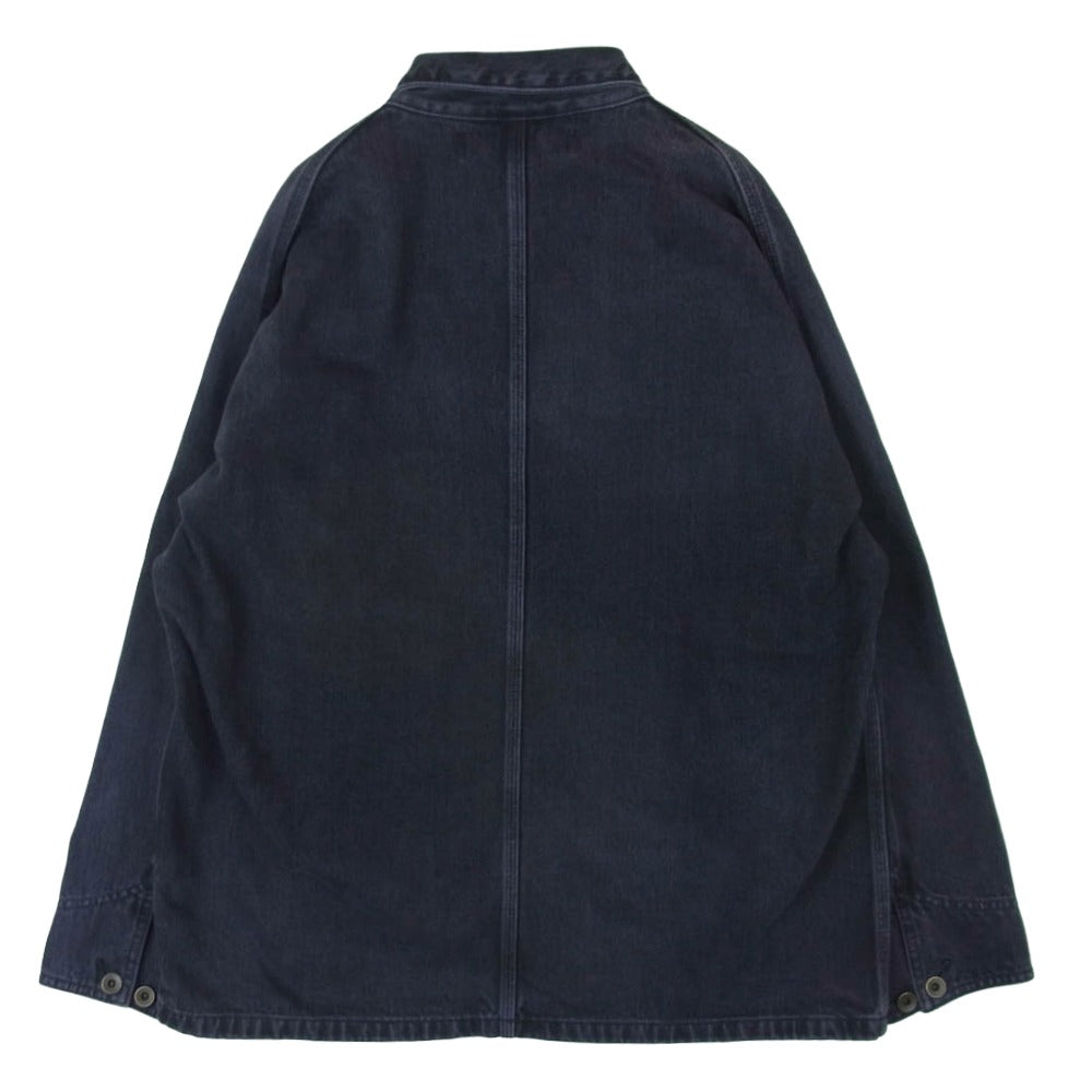 ダイリク 20SS J-3 WASH N'WEAR Cover All 加工 カバーオール ジャケット ダークネイビー系 パープル系 M【美品】【中古】