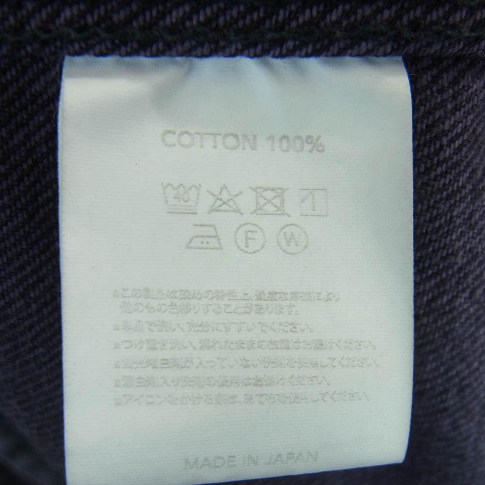 ダイリク 20SS J-3 WASH N'WEAR Cover All 加工 カバーオール ジャケット ダークネイビー系 パープル系 M【美品】【中古】