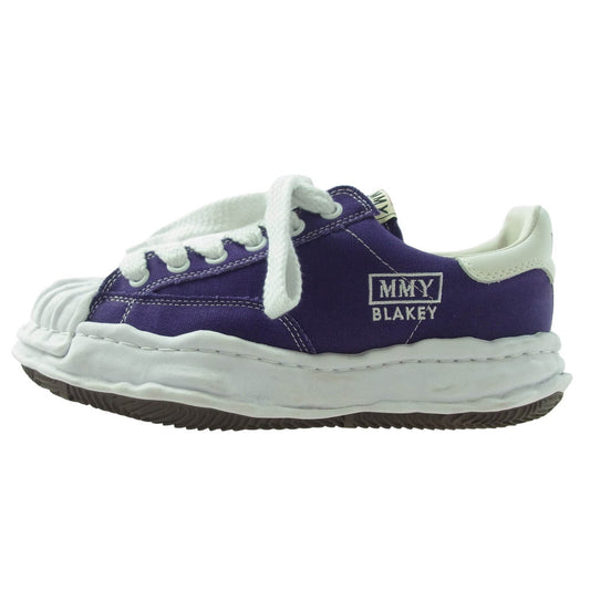 MIHARA YASUHIRO ミハラヤスヒロ A08FW735 Maison MIHARA YASUHIRO BLAKEY OG Sole Canvas Low-top Sneaker ブレイキー OG ソール キャンバス ロートップ スニーカー パープル系 42【美品】【中古】