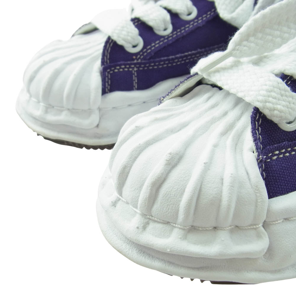 MIHARA YASUHIRO ミハラヤスヒロ A08FW735 Maison MIHARA YASUHIRO BLAKEY OG Sole Canvas Low-top Sneaker ブレイキー OG ソール キャンバス ロートップ スニーカー パープル系 42【美品】【中古】