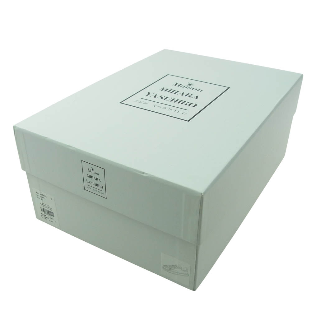 MIHARA YASUHIRO ミハラヤスヒロ A08FW735 Maison MIHARA YASUHIRO BLAKEY OG Sole Canvas Low-top Sneaker ブレイキー OG ソール キャンバス ロートップ スニーカー パープル系 42【美品】【中古】