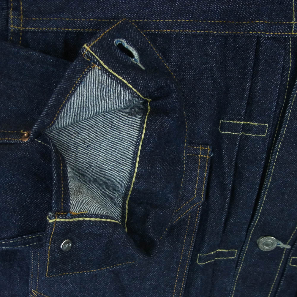 Levi's リーバイス LVC TYPE 2 JACKET 1953 507XX 2nd type デニム ジャケット インディゴブルー系 44【美品】【中古】
