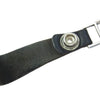 CHROME HEARTS クロムハーツ（原本無） BELT LOOP クロスボール ボタン レザー ベルト ループ ブラック系【中古】