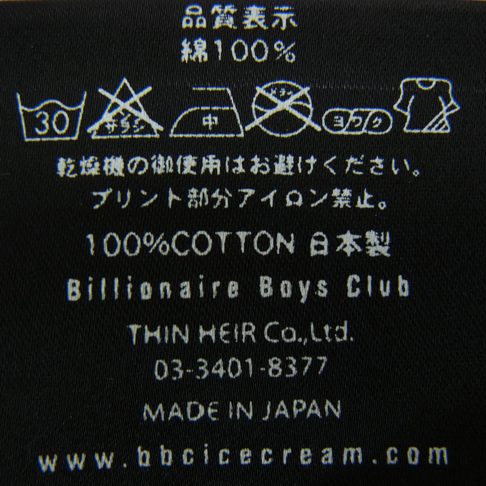 Billionaire Boys Club ビリオネアボーイズクラブ ロゴ 半袖 Ｔシャツ ブラック系 L【中古】