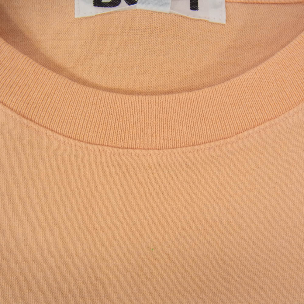 BOTT ボット BIRTH OF THE TEENAGER 半袖 Tシャツ オレンジ系 L【美品】【中古】