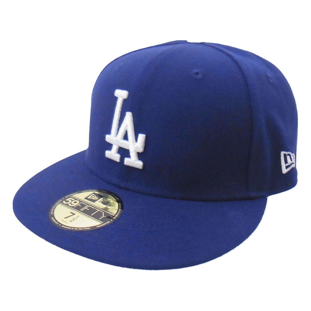 NEW ERA ニューエラ tokyo series LA ロゴ キャップ ブルー系 59.6 7と1/2【中古】