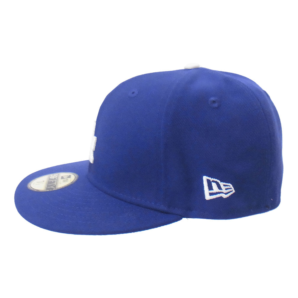 NEW ERA ニューエラ tokyo series LA ロゴ キャップ ブルー系 59.6 7と1/2【中古】